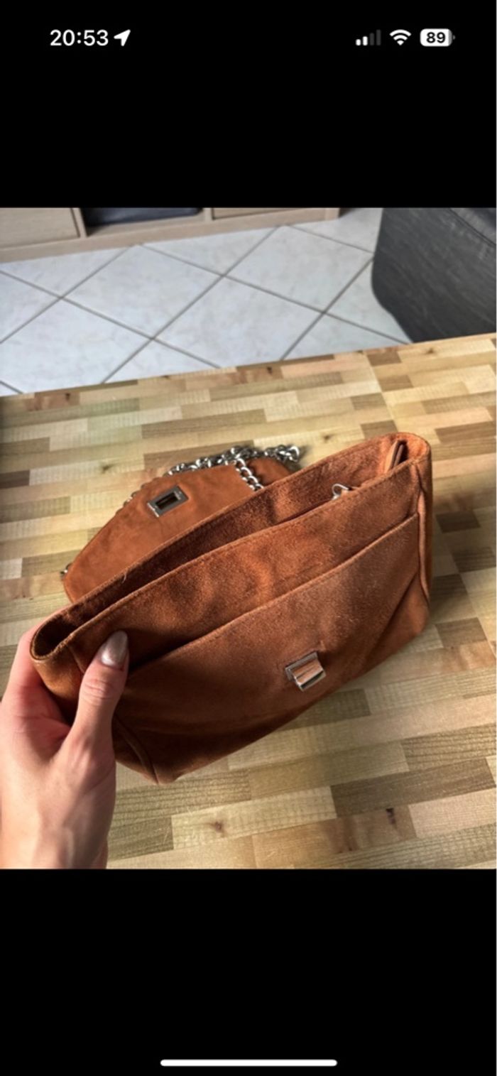 Sac à main cuir Minelli - photo numéro 5