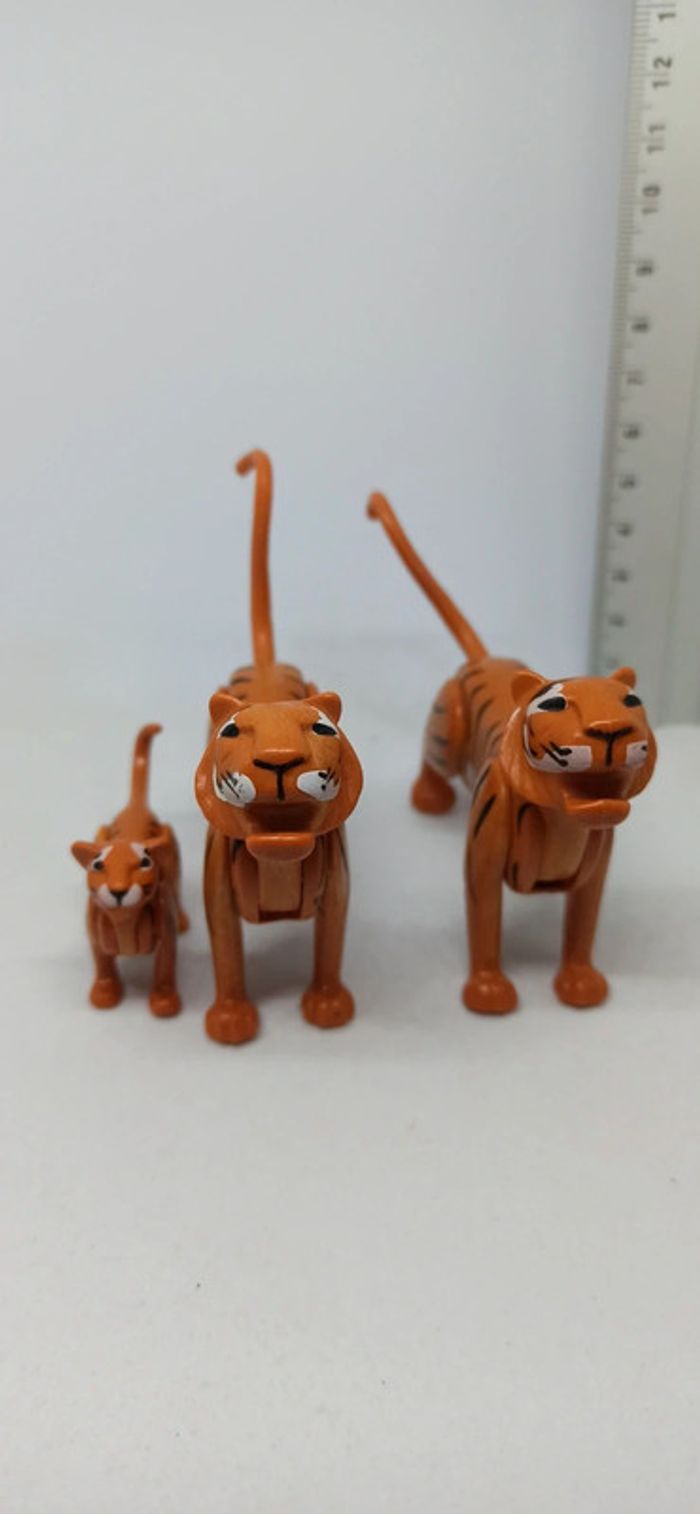 Tigres avec bébé playmobil - photo numéro 2