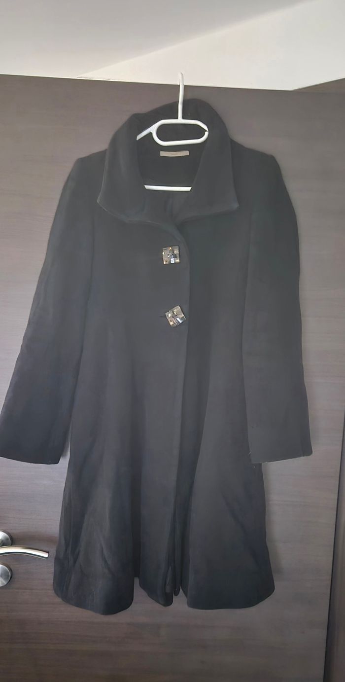 Manteau laine et Angora Zapa T.38