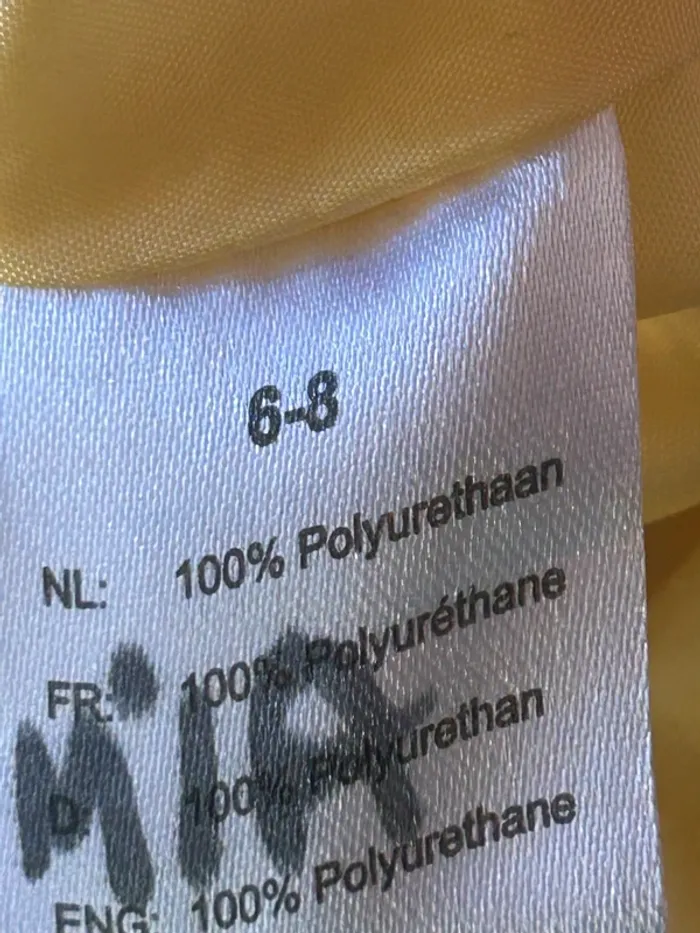 Veste a capuche jaune 6-8 ans Veritas - photo numéro 6