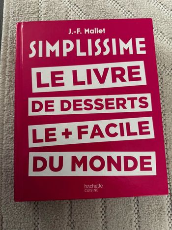 Le livre de desserts le + facile au monde