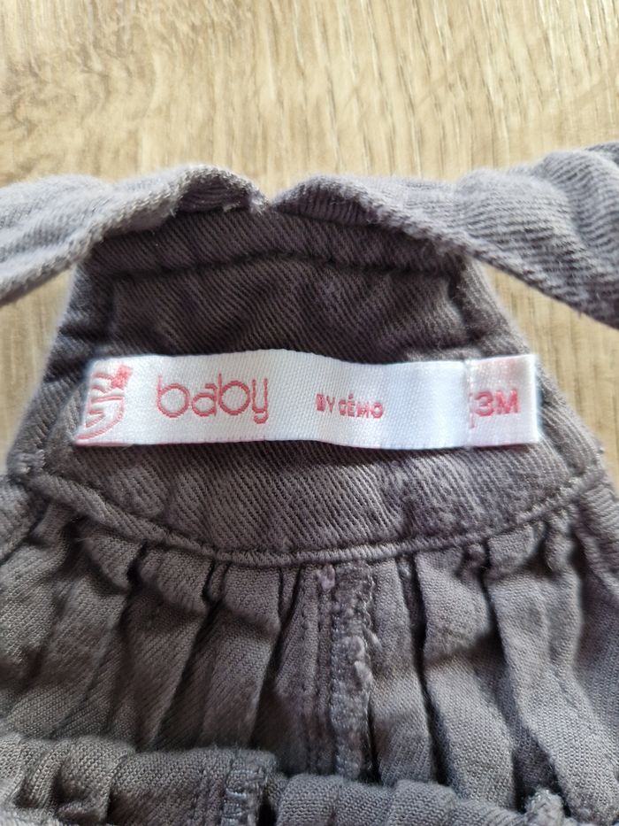 Jolie salopette short - 3 mois - photo numéro 3