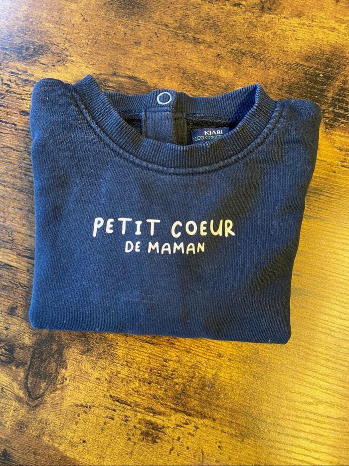 Pull bleu marine
