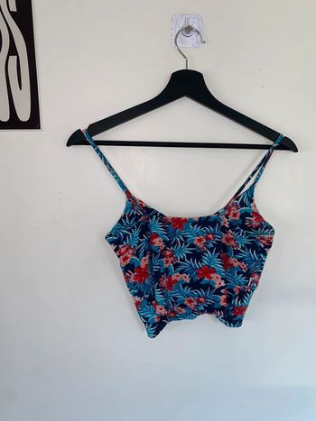 Crop Top Fleuri