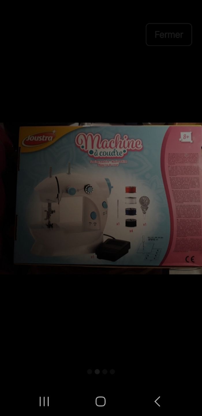Machine à coudre pour enfant - photo numéro 3
