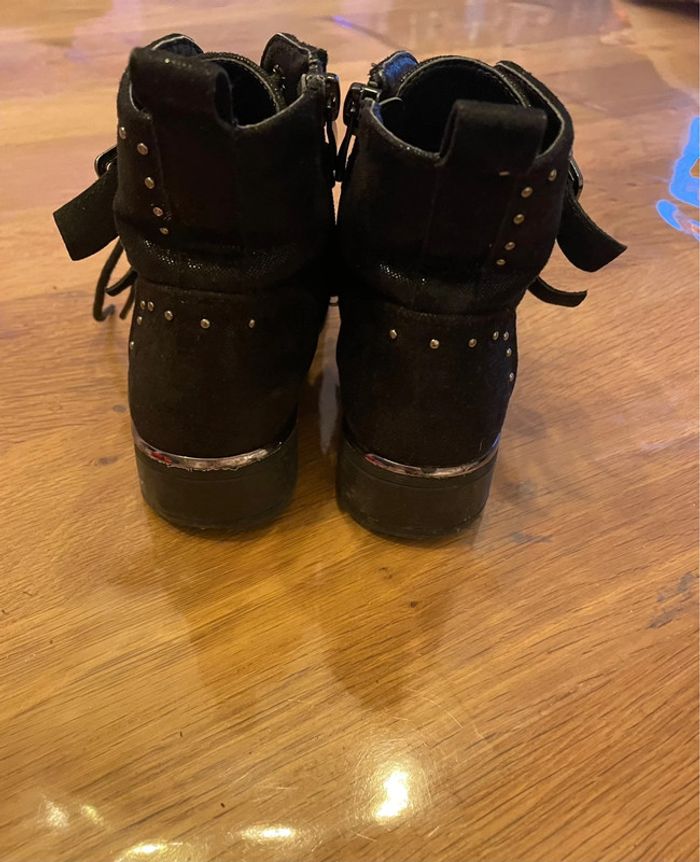 Bottines noir taille 28 - photo numéro 4