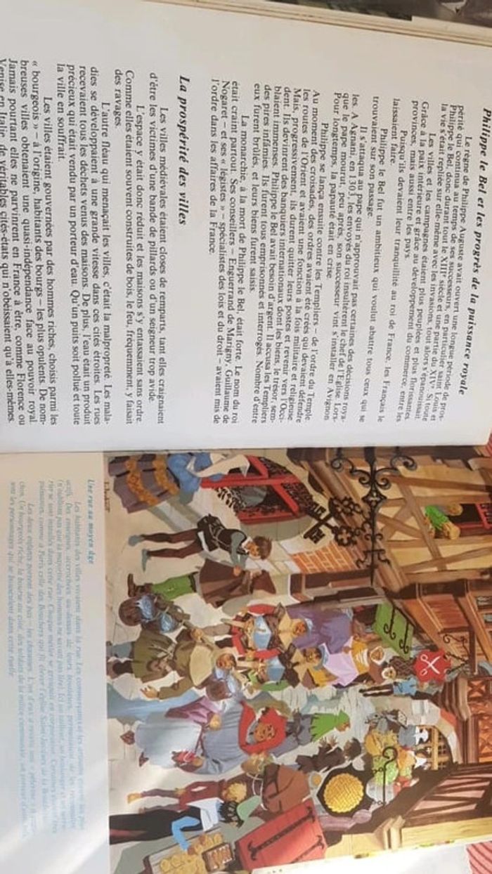 Livre vintage une histoire de France - photo numéro 3