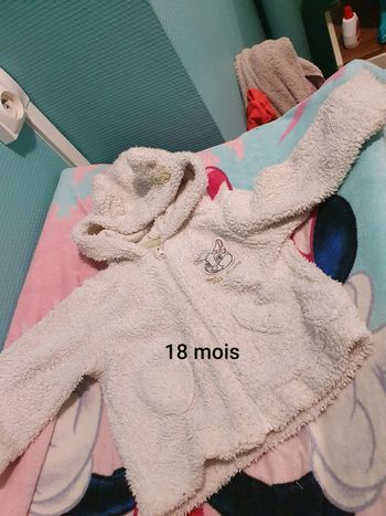 Veste bien chaude miss bunny 18 mois