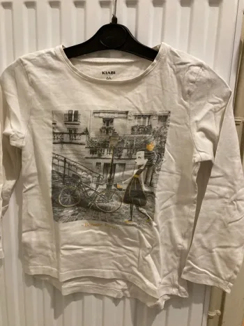 T-shirt manches longues fille 6 ans