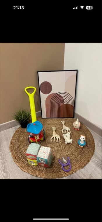 Lot jeux d’éveil Sophie la girafe