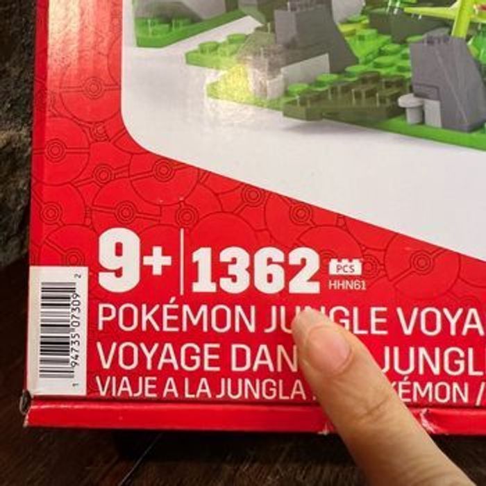 Pokémon Méga Pokémon Jungle Journey Mattel HHN61 : 1362 pièces - photo numéro 6