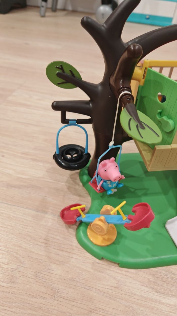 Cabane dans l'arbre Peppa pig - photo numéro 8