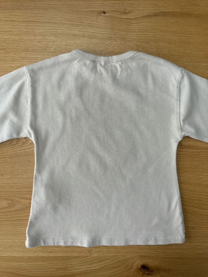 Teeshirt ML rose pâle coton épais, inscription friends are amazing - Taille 3 Ans - photo numéro 8
