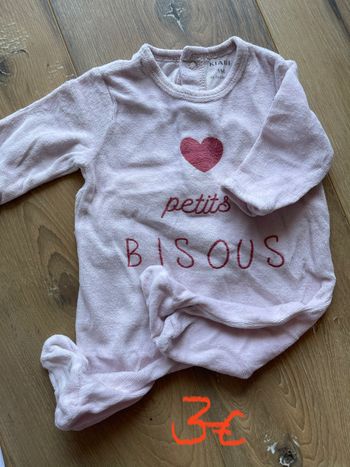 Lot 7 pyjama velours