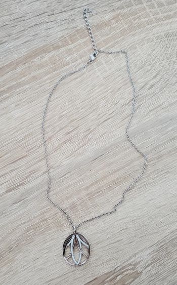 Collier argent fleur de lotus