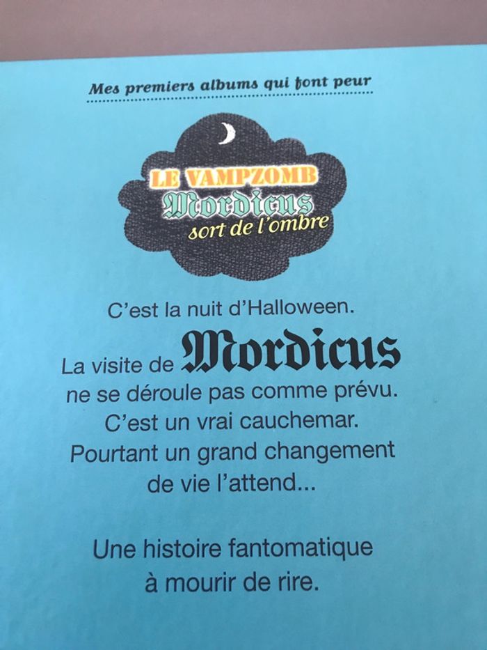 Livre Le vampzomb Mordicus - photo numéro 3