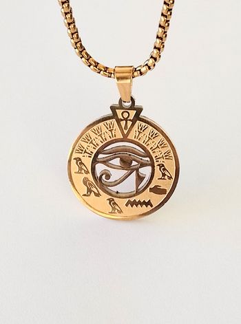 Chaîne + pendentif égyptien