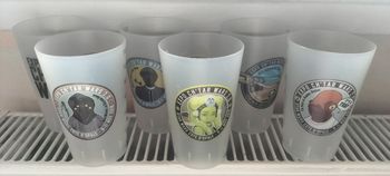 Lot de 6 verres plastique star wars