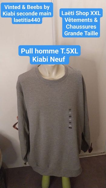 Pull homme T.5XL Kiabi