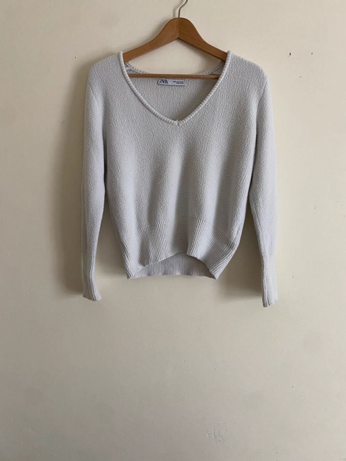 Pull blanc Zara - photo numéro 2
