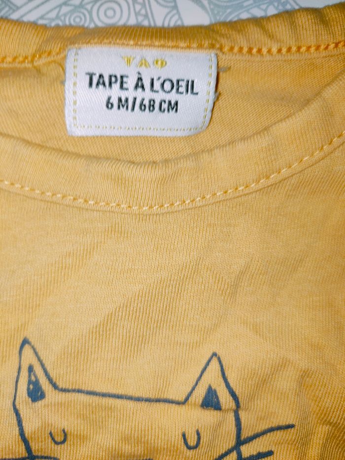 T-shirt manches longues 6 mois TAO - photo numéro 3