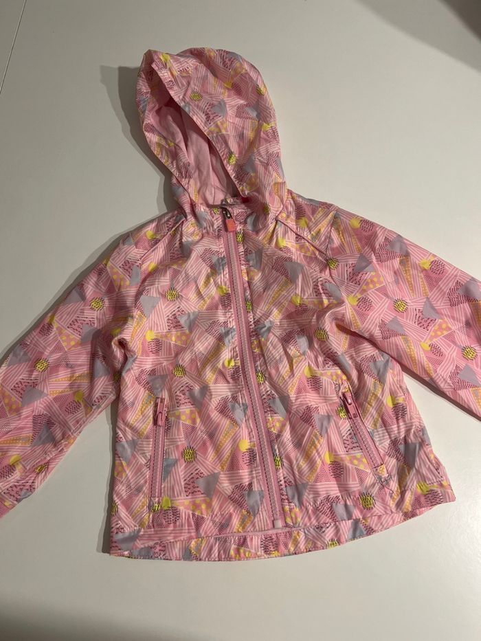 Veste coupe vent rose orchestra 3 ans