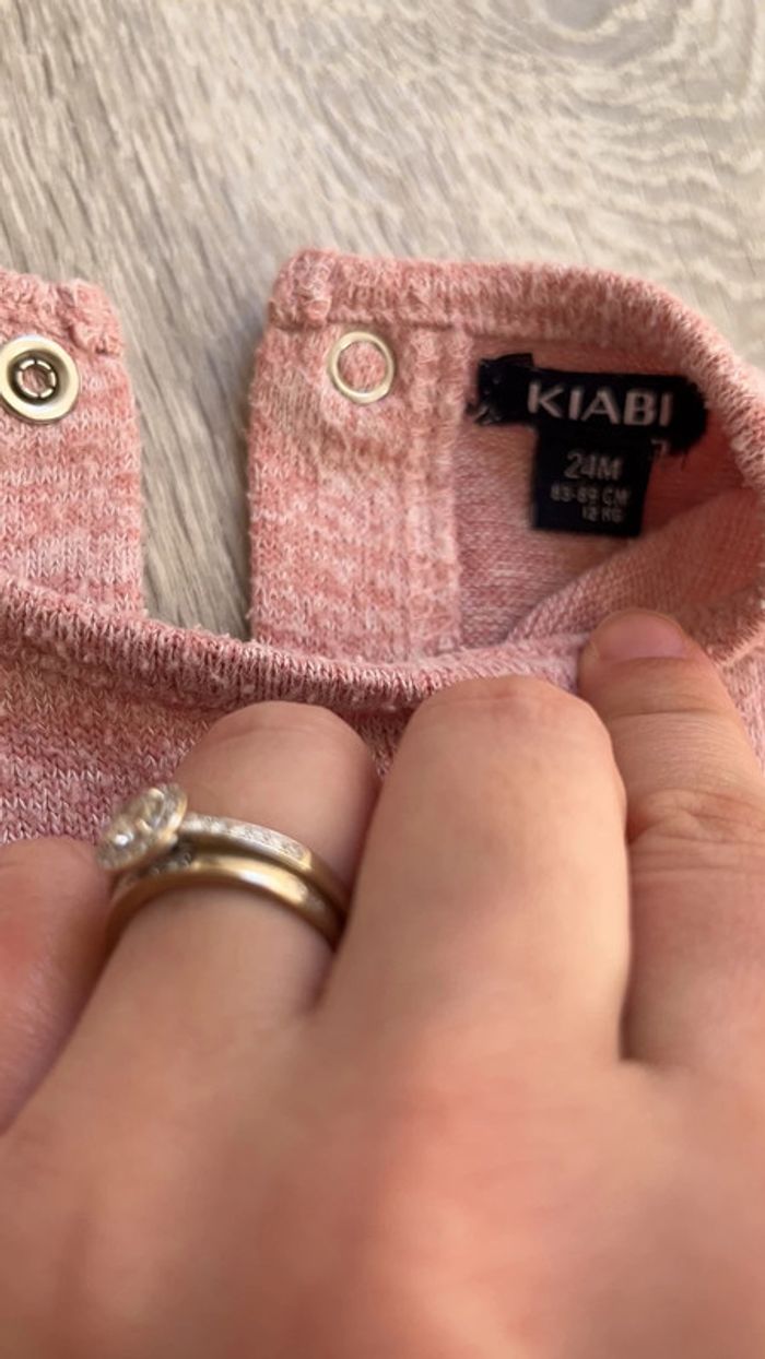 Robe légère coton rose clair - photo numéro 3