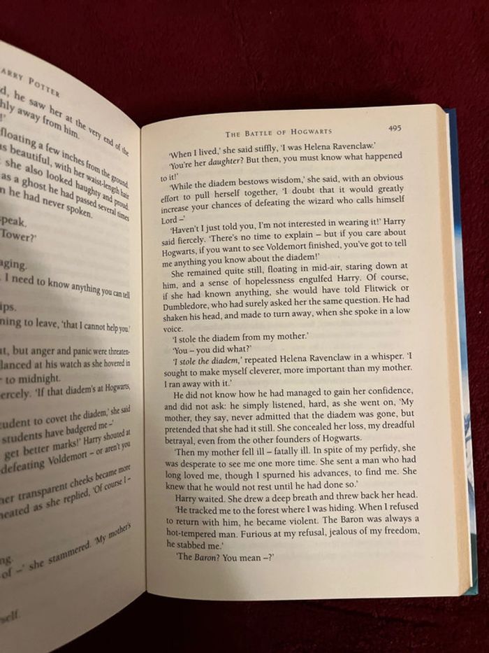 Harry Potter and the Deathly Hallows JK Rowling - photo numéro 8