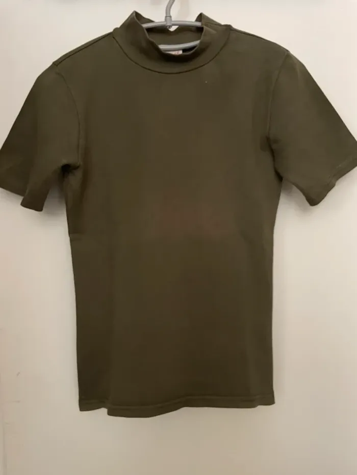 Teeshirt kaki manches courtes - La Halle