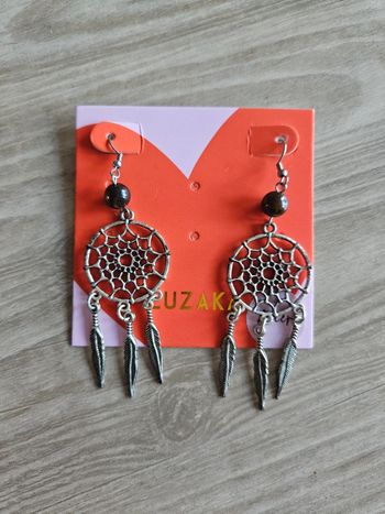 Boucles d'oreilles attrape rêves