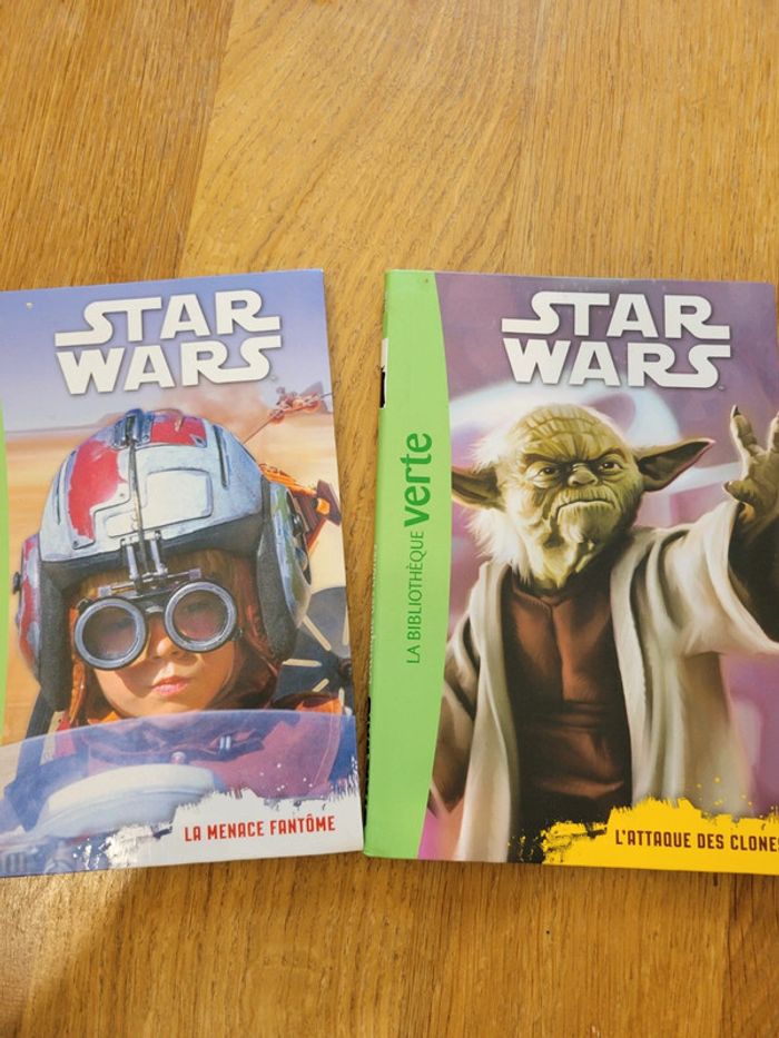 Lot de 2 livres 6/8 ans Star Wars