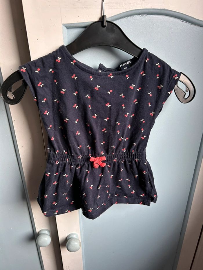 Tunique marine , kiabi, 6 mois