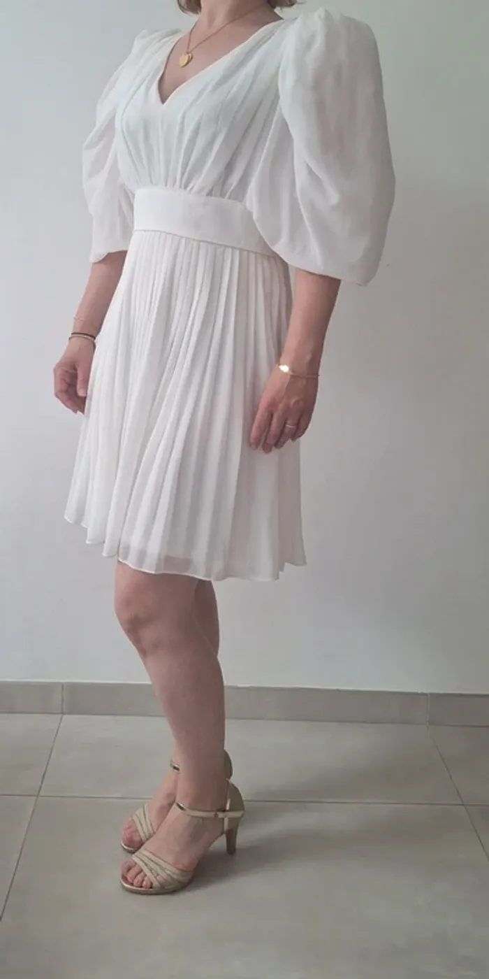 Robe blanche Morgan