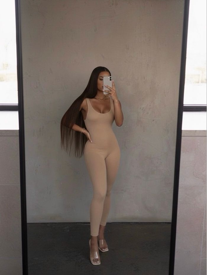 Combinaison beige forever21