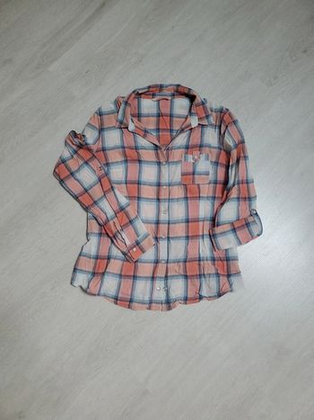 Chemise à carreaux - Camaïeu - taille 36