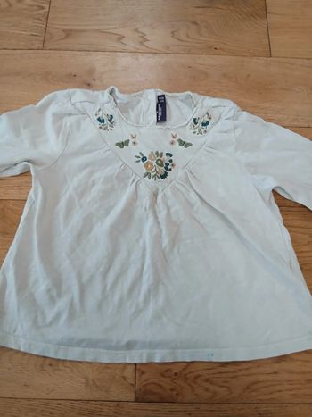 Blouse/ t shirt manche longues 6 ans sergent major