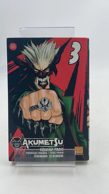 Livre Manga Akumetsu N•3 Taifu Comics