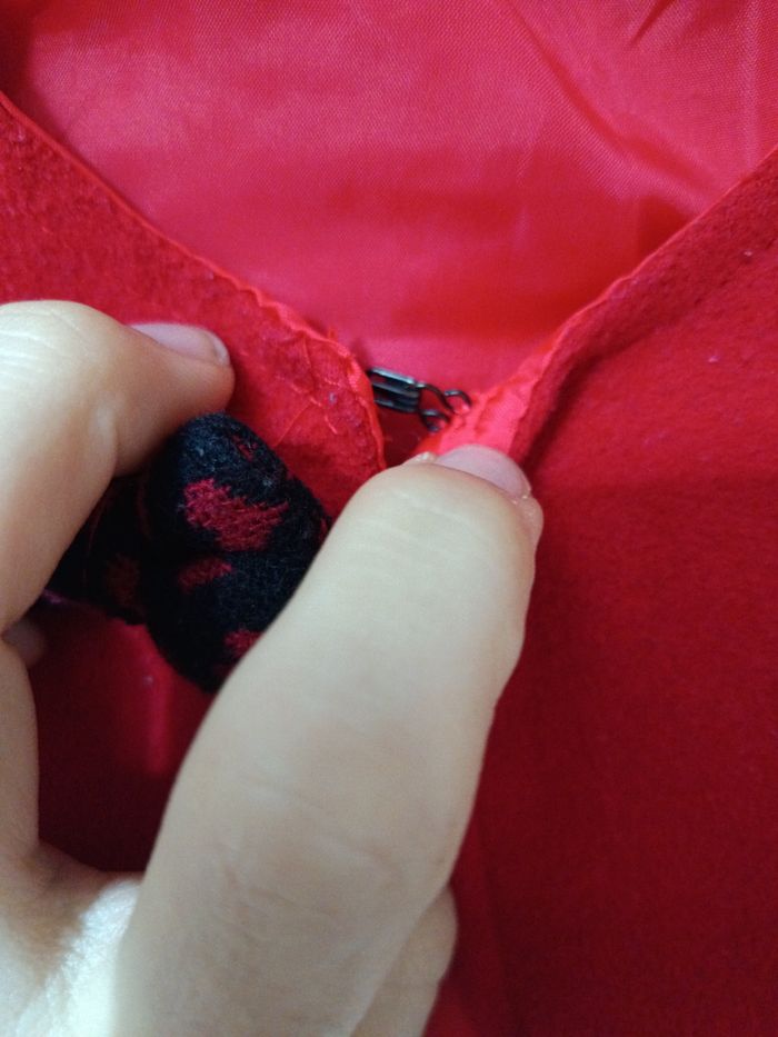 Veste rouge 12 mois - photo numéro 3