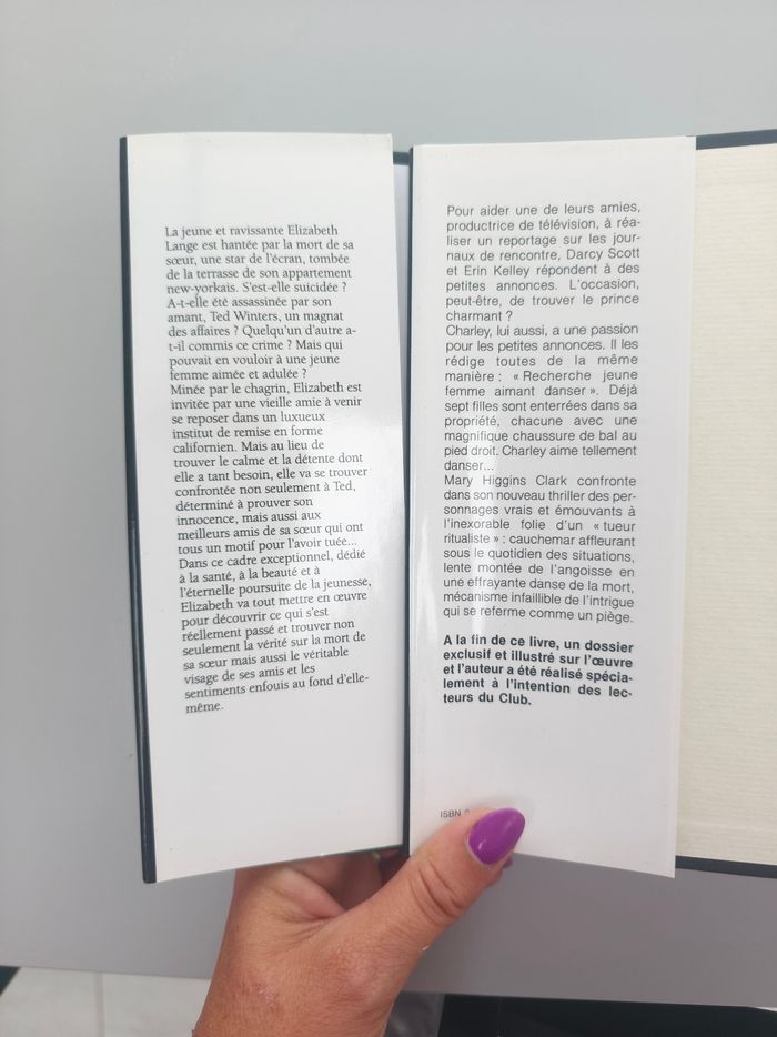 Lot livre Mary Higgins Clark - photo numéro 4