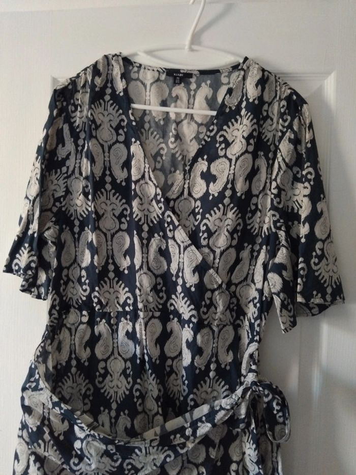 Robe bleu marine taille 46 - photo numéro 4