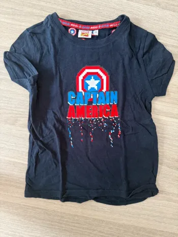 T-shirt Captain America 6 ans 💙 Marvel