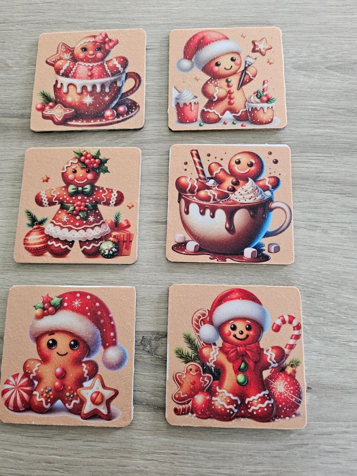 Dessous de verres Noël