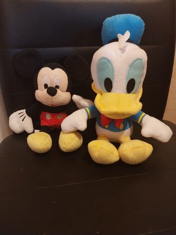Peluche Disney Donald et Mickey