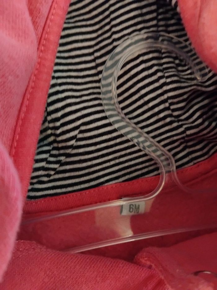 Lot veste à capuche fille 6mois - photo numéro 3