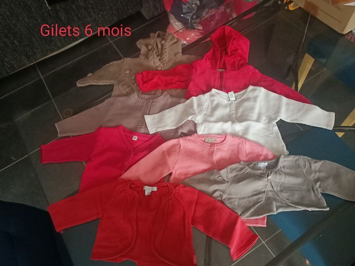 Gilets 6 mois