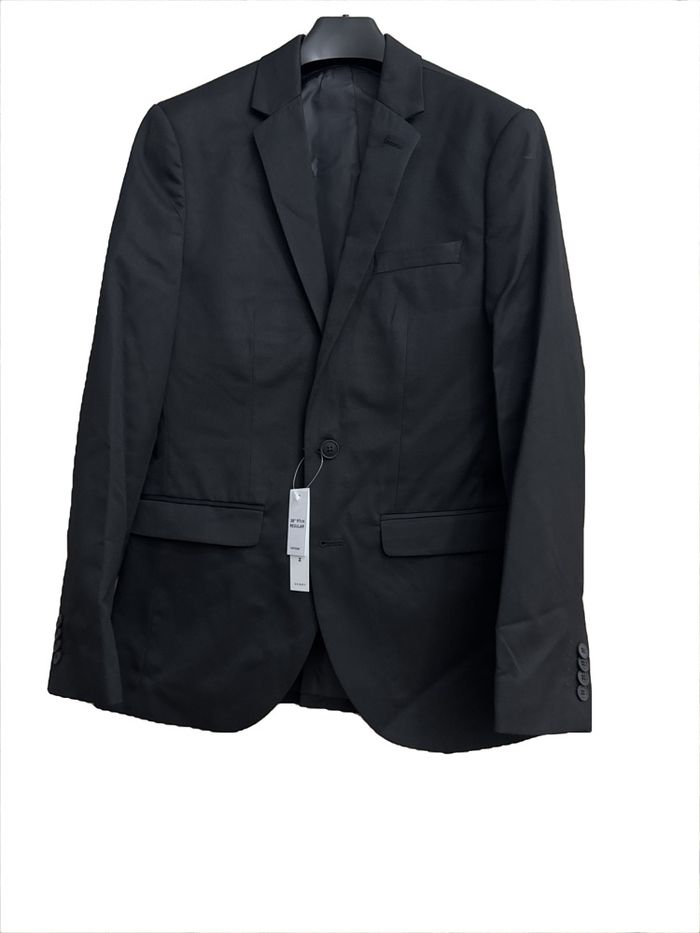 Topman Skinny Veste Noire Taille 38 regular – Neuve avec Emballage