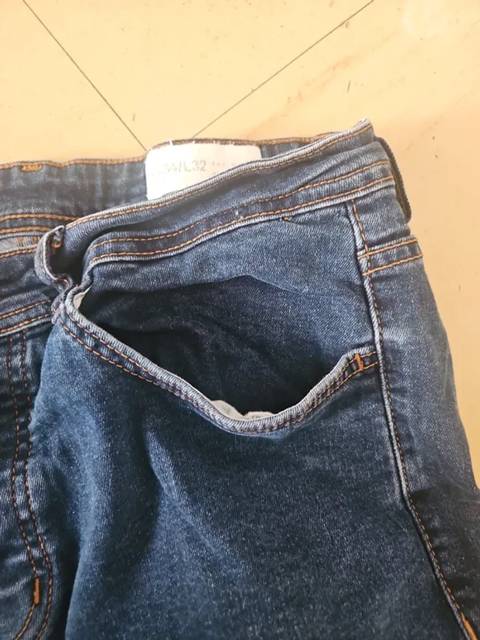 Jeans bleu foncé - photo numéro 5