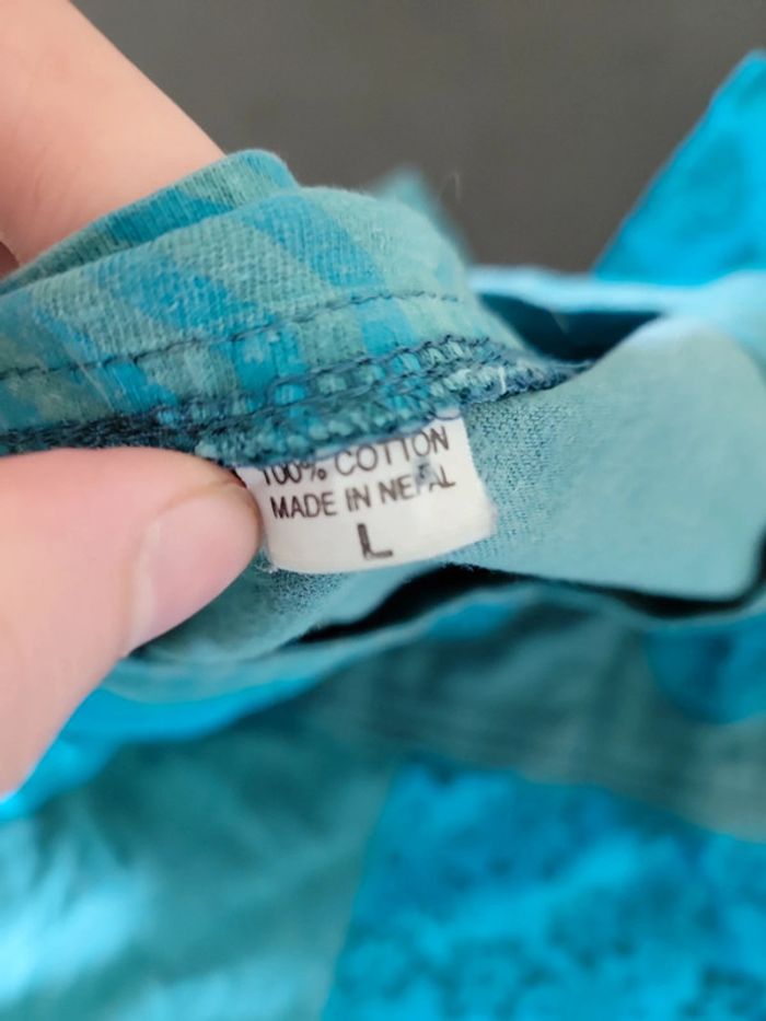 T-shirt bleu - photo numéro 3