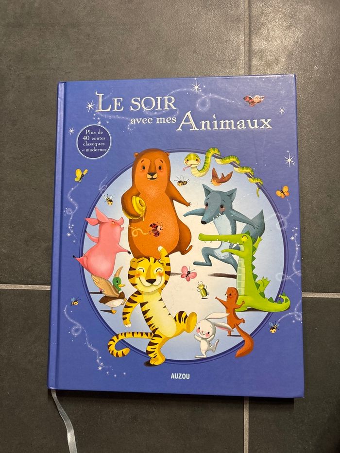 Le soir avec mes animaux