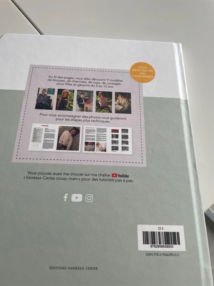 Livre de patron « les hauts de Vanessa cerise » - photo numéro 5